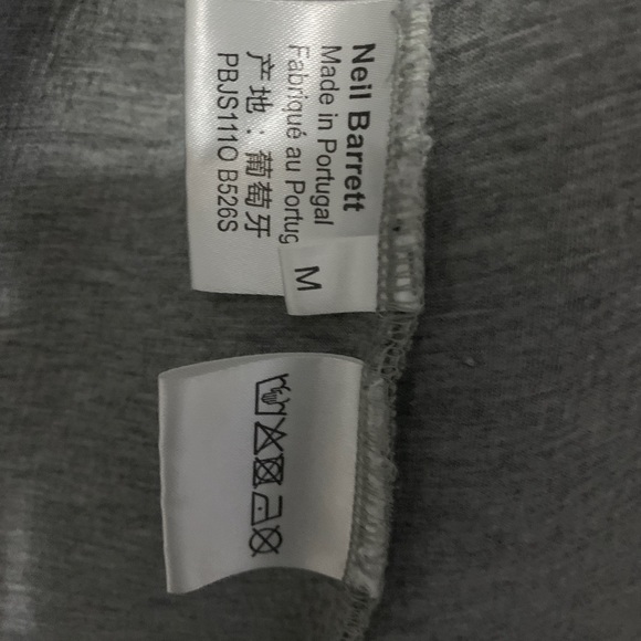 Neil Barrett Fair Isle Thunderbolt Zip Hoodie - Picture 4 of 6